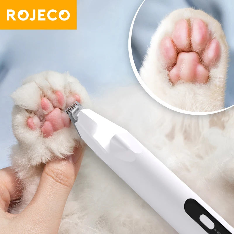 Professional Hair Trimmer – Electric Pet Grooming Clippers for Paws & Haircut