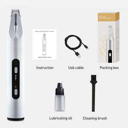 Professional Hair Trimmer – Electric Pet Grooming Clippers for Paws & Haircut