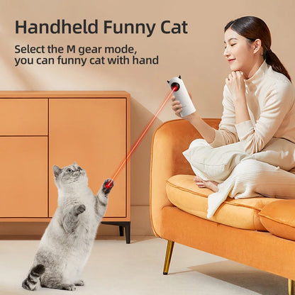 Smart Interactive LED Laser Toy – Automatic Cat & Dog Teaser